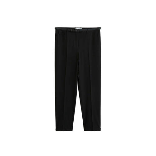 Violeta By Mango Straight Fit Pantalon Met Muntzak Zwart violeta by mango kopen in de aanbieding Violeta By Mango Straight Fit Pantalon Met Muntzak Zwart violeta by mango kopen in de aanbieding