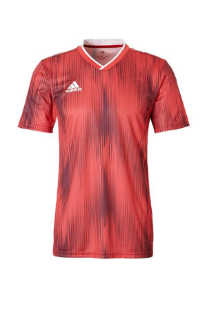 performance Senior sport T-shirt Tiro rood