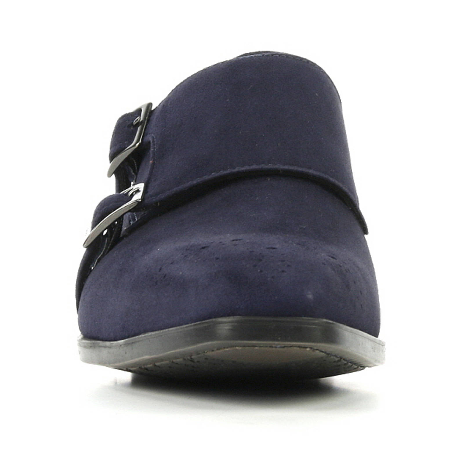 Giorgio 1958 suède gespschoenen blauw | wehkamp