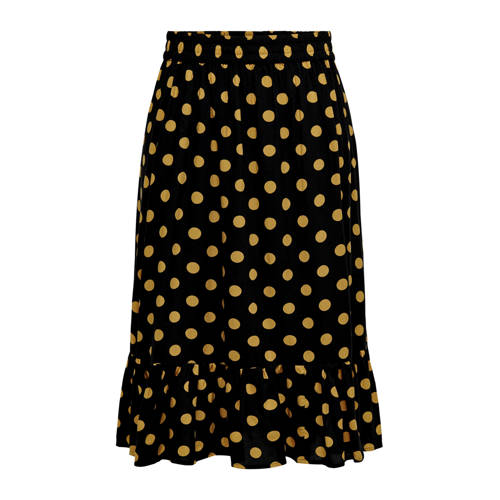 Jacqueline De Yong Rok Met Stippen Zwart jacqueline de yong kopen in de aanbieding