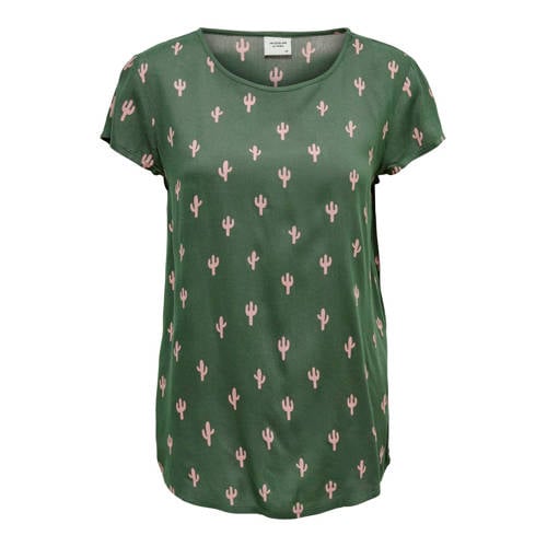 Jacqueline De Yong Top Met Cactus Print jacqueline de yong kopen in de aanbieding