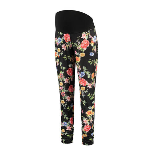 Love2Wait Gebloemde Zwangerschapsbroek Zwart love2wait kopen in de aanbieding Love2Wait Gebloemde Zwangerschapsbroek Zwart love2wait kopen in de aanbieding