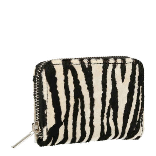 Sacha Zebraprint Portemonnee Zwart sacha kopen in de aanbieding