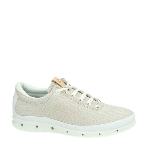 Ecco Nubuck Sneakers Beige ecco kopen in de aanbieding