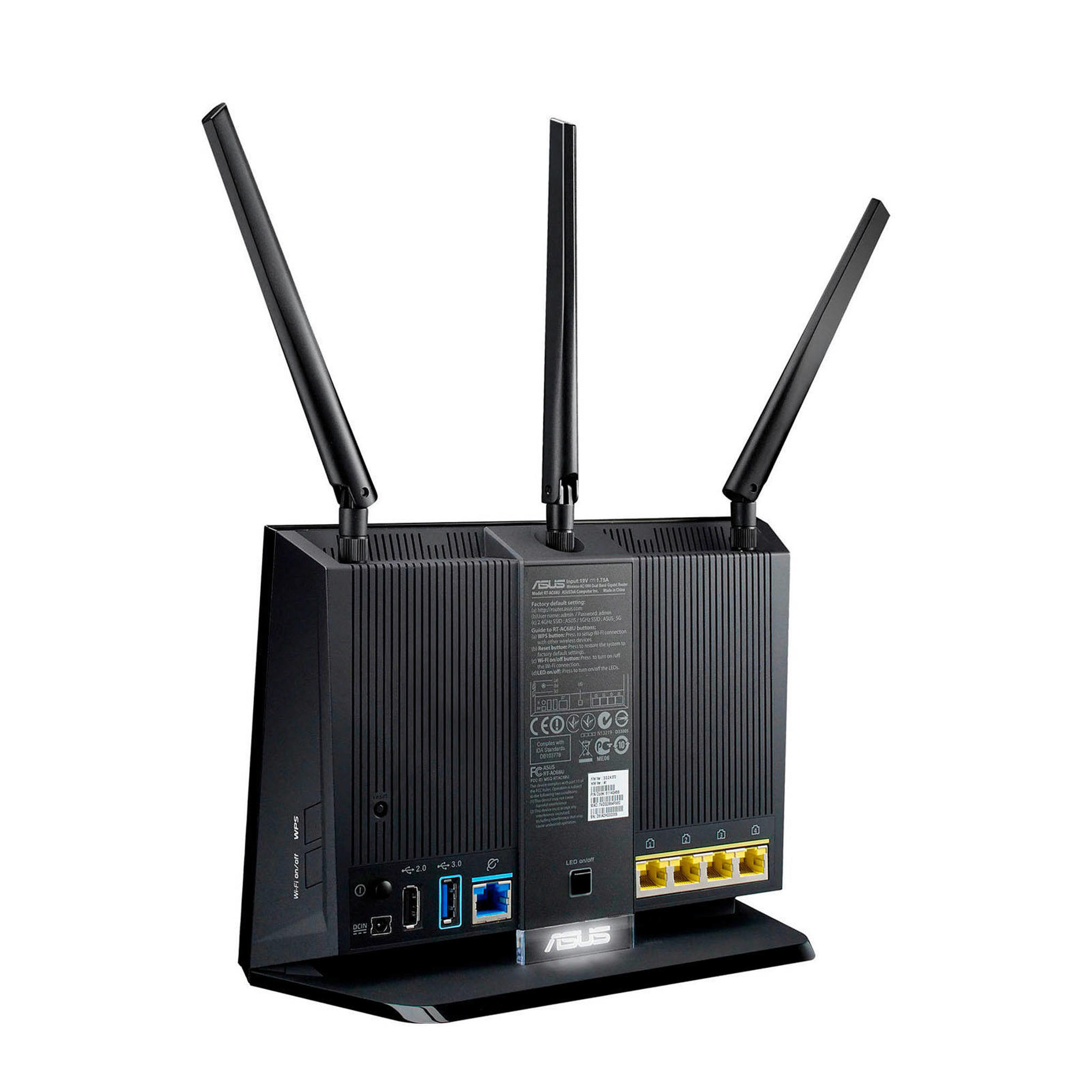 Asus RTAC67U 2PACK router kopen? in huis wehkamp
