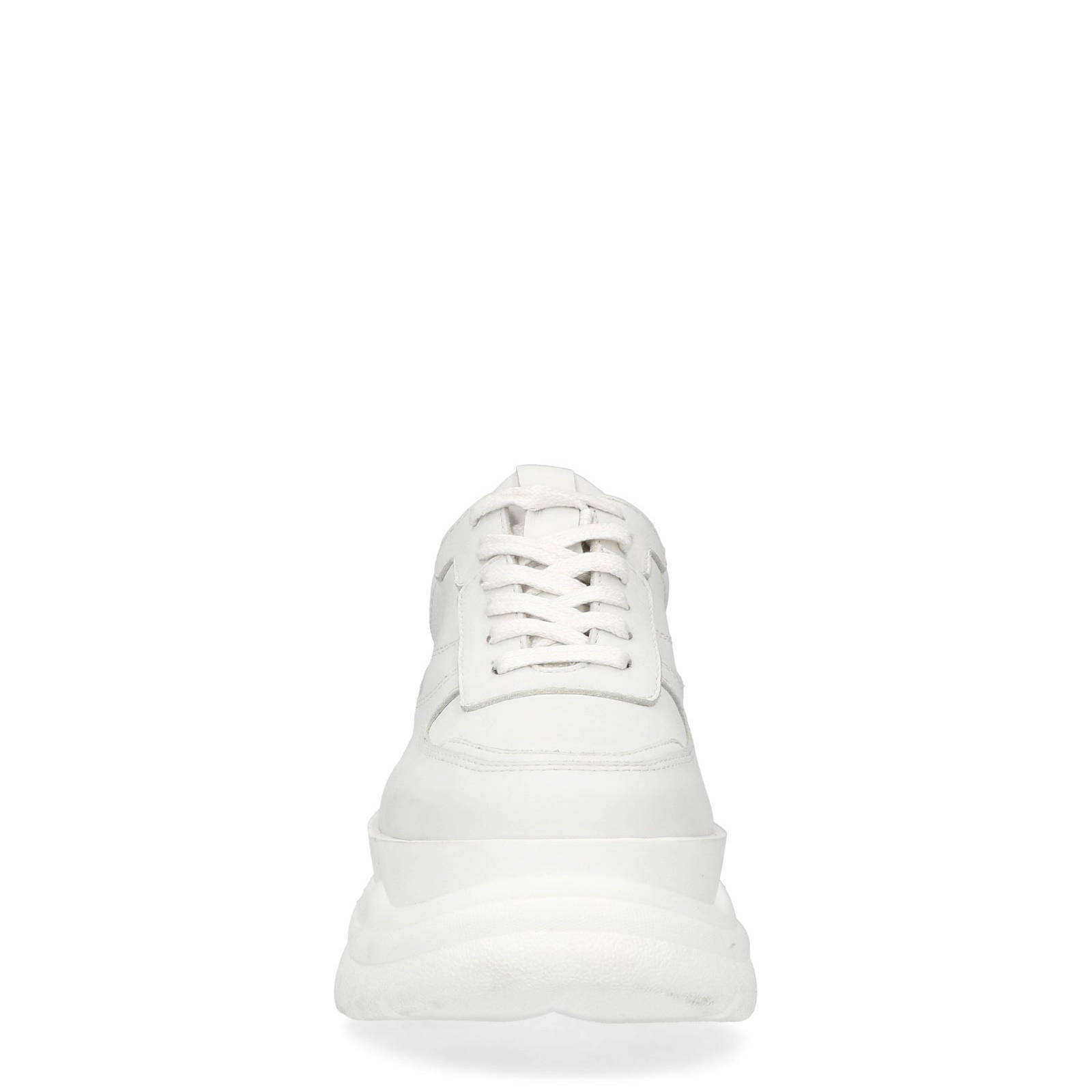 Sacha Dames Zwarte platform sneakers - Schoenen.nl