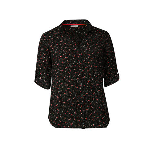 Paprika Gebloemde Blouse paprika kopen in de aanbieding