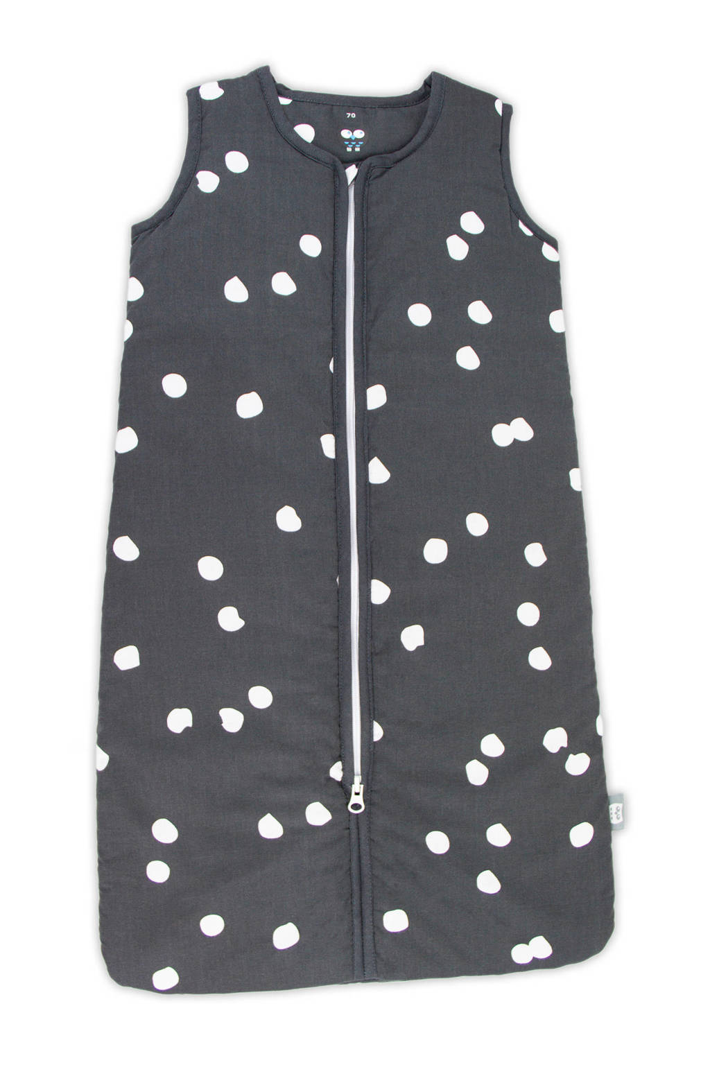 Briljant Baby baby slaapzak winter stip antraciet, Antraciet