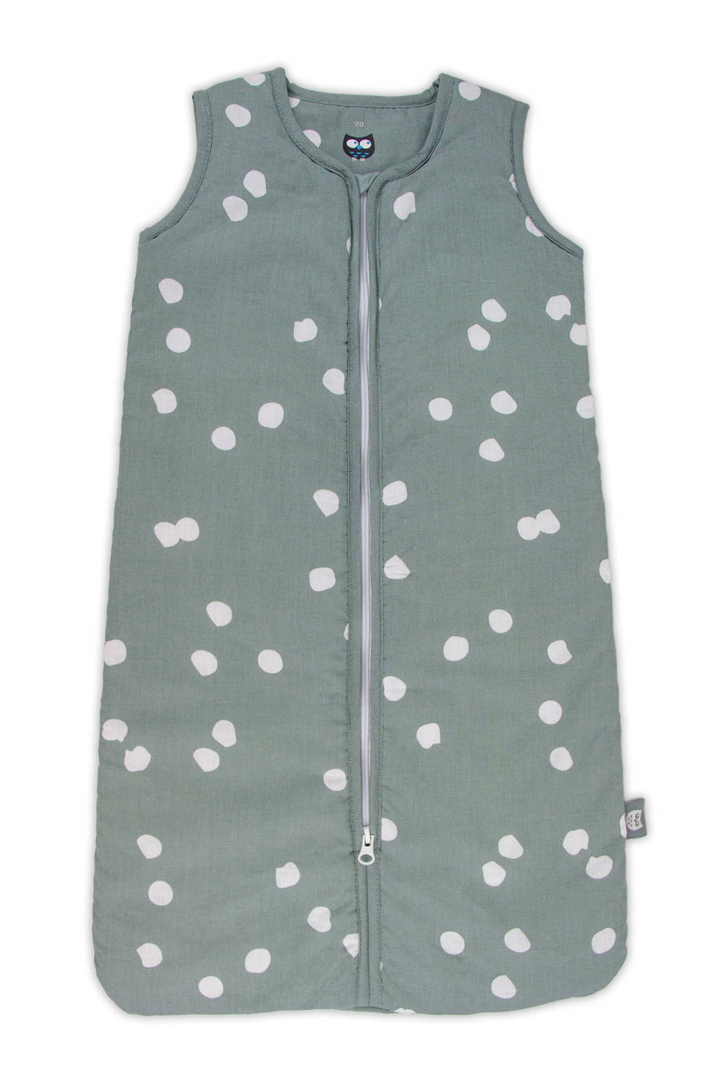 Briljant Baby baby slaapzak winter stip groen, Stonegreen