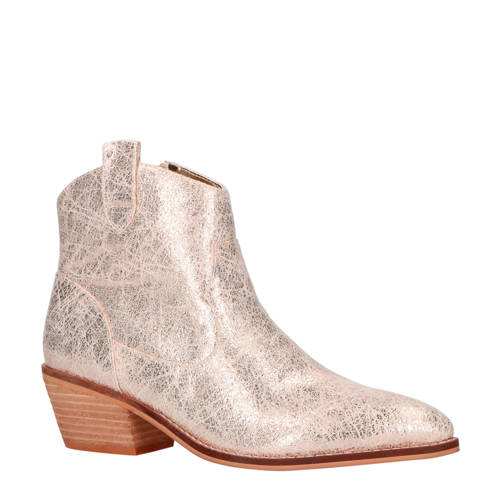 La Strada Enkellaarzen Goud la strada kopen in de aanbieding