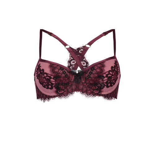 Hunkemoller Voorgevormde Beugelbh Anka Bordeaux hunkemoller kopen in de aanbieding