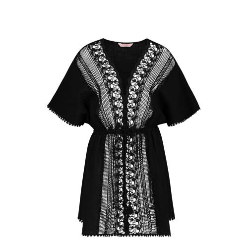 Hunkemoller Tuniek Met Kanten Accenten Zwart hunkemoller kopen in de aanbieding Hunkemoller Tuniek Met Kanten Accenten Zwart hunkemoller kopen in de aanbieding