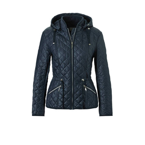 Ca Canda Jas Met Fleece Marine ca kopen in de aanbieding