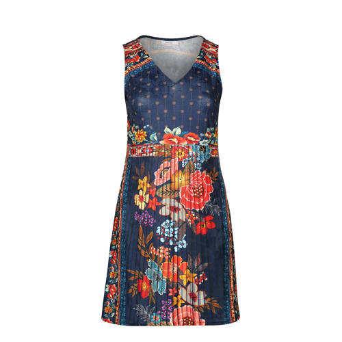 Paprika Gebloemde Plisse Jurk paprika kopen in de aanbieding Paprika Gebloemde Plisse Jurk paprika kopen in de aanbieding