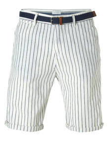 Men Casual bermuda met streepdessin