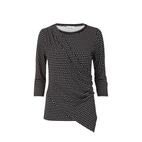 Promiss T Shirt Met All Over Print Zwart promiss kopen in de aanbieding