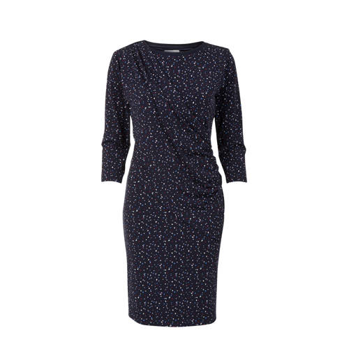 Promiss Jurk Met All Over Print Blauw promiss kopen in de aanbieding