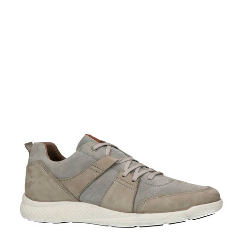 No Stress Suede Sneakers Grijs no stress kopen in de aanbieding