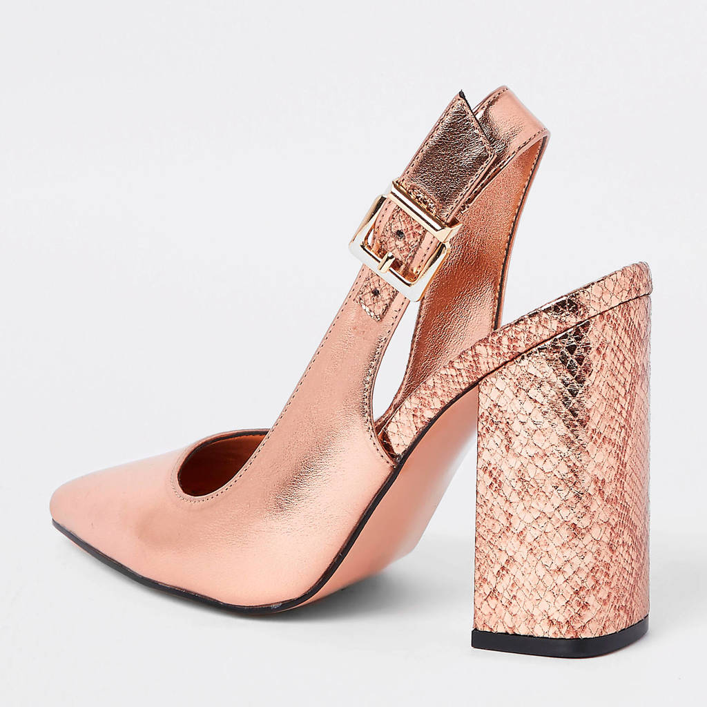river island sling back