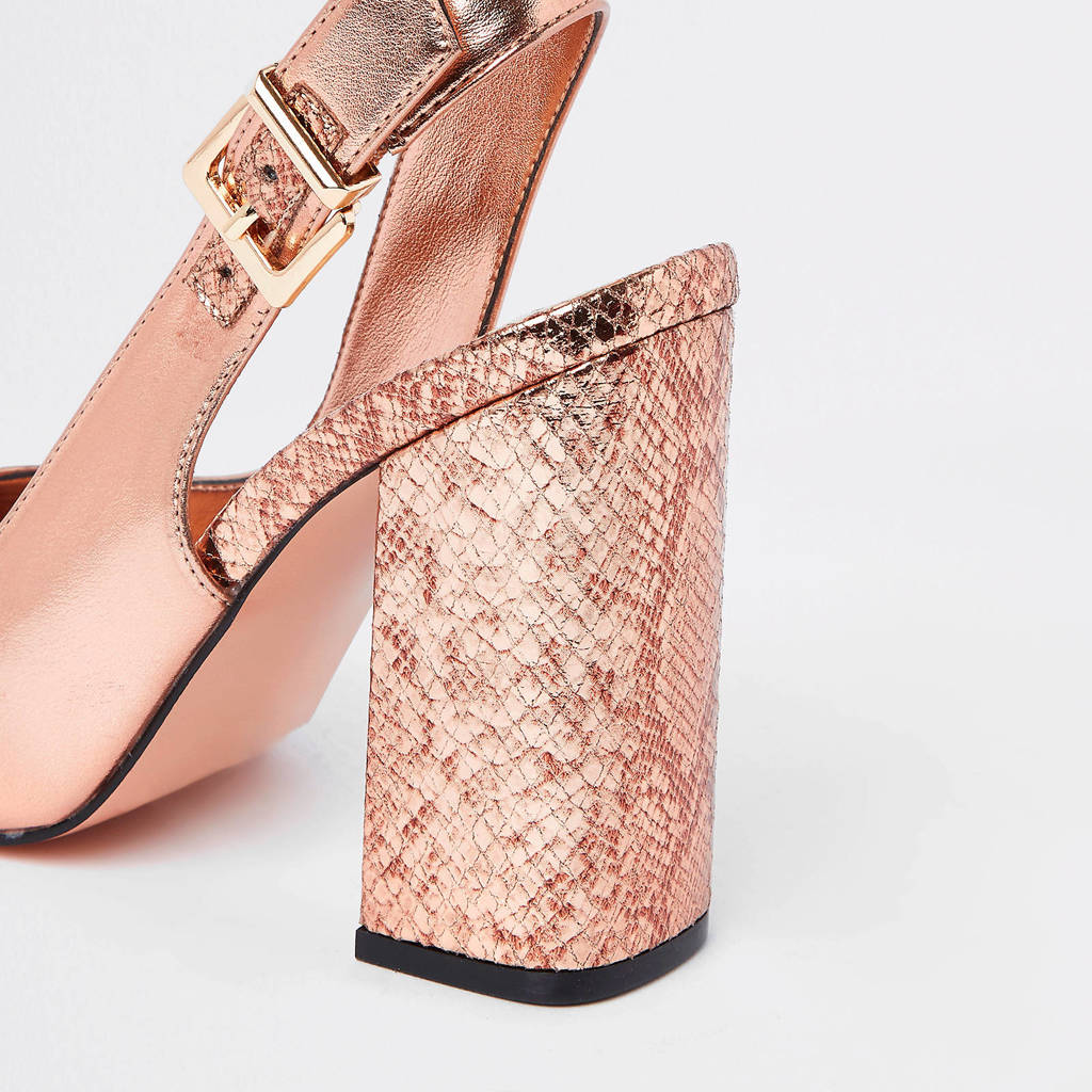 river island sling back
