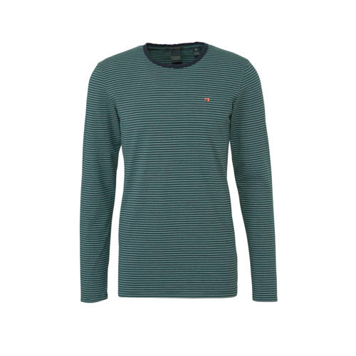 Scotch Soda Gestreept T Shirt Groen scotch soda kopen in de aanbieding Scotch Soda Gestreept T Shirt Groen scotch soda kopen in de aanbieding