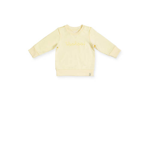 Jollein Sweater Met Tekst Geel jollein kopen in de aanbieding
