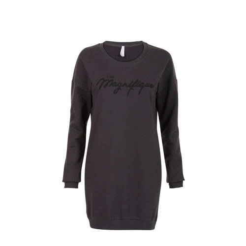 Miss Etam Regulier Lange Sweater Met Tekst miss etam kopen in de aanbieding