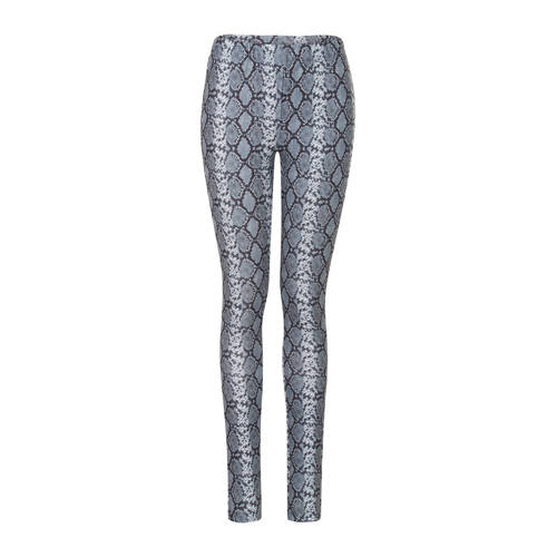 Miss Etam Regulier Legging Met Slangen Print Grijszwart miss etam kopen in de aanbieding