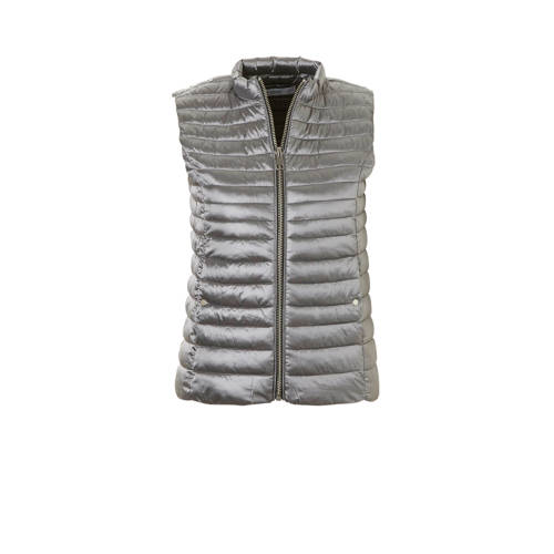 Mango Bodywarmer Zilver mango kopen in de aanbieding