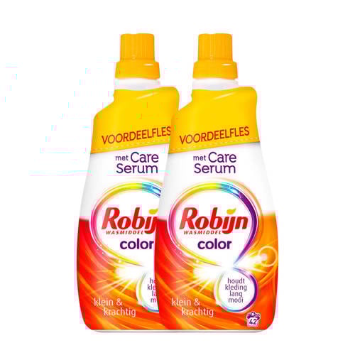 Robijn Klein Krachtig Color Wasmiddel 84 Wasbeurten Vloeibaar robijn kopen in de aanbieding Robijn Klein Krachtig Color Wasmiddel 84 Wasbeurten Vloeibaar robijn kopen in de aanbieding