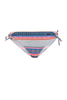 strik bikinibroekje in een all over print roze