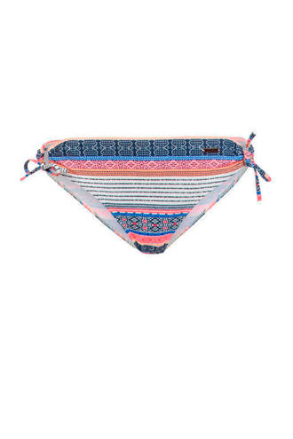 Mix & Match strik bikinibroekje in een all over print wit