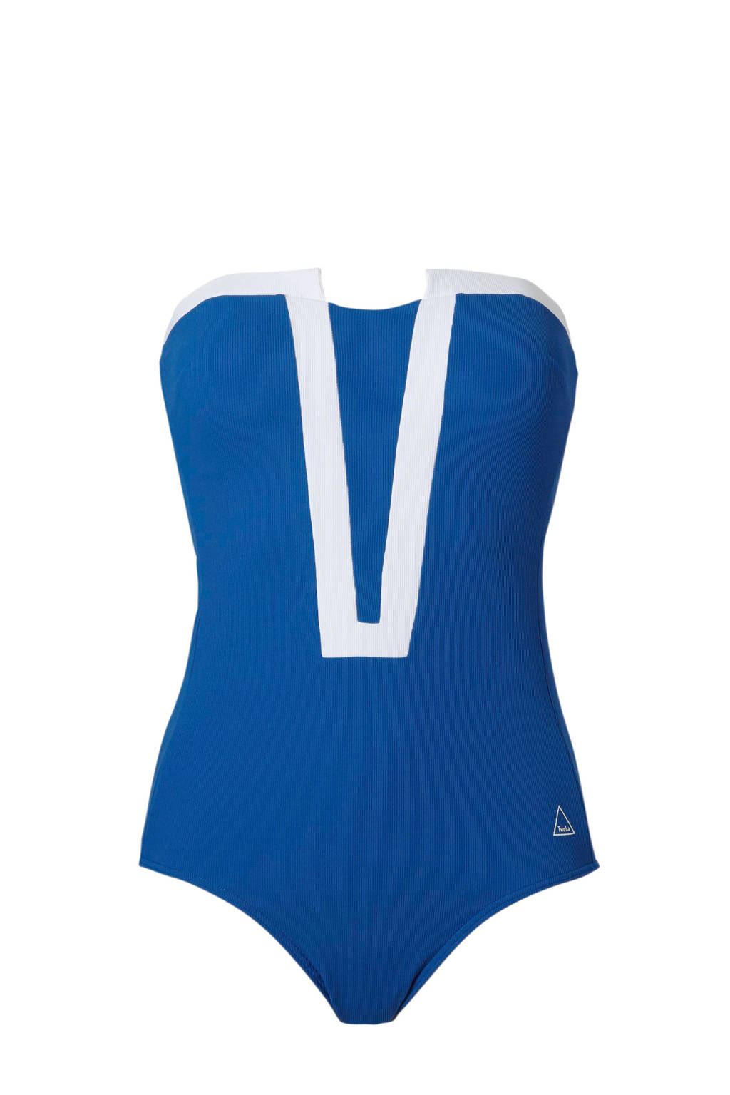 Corrigerend Badpak Softcups Blauw Met Twekastrapless R8nWP8
