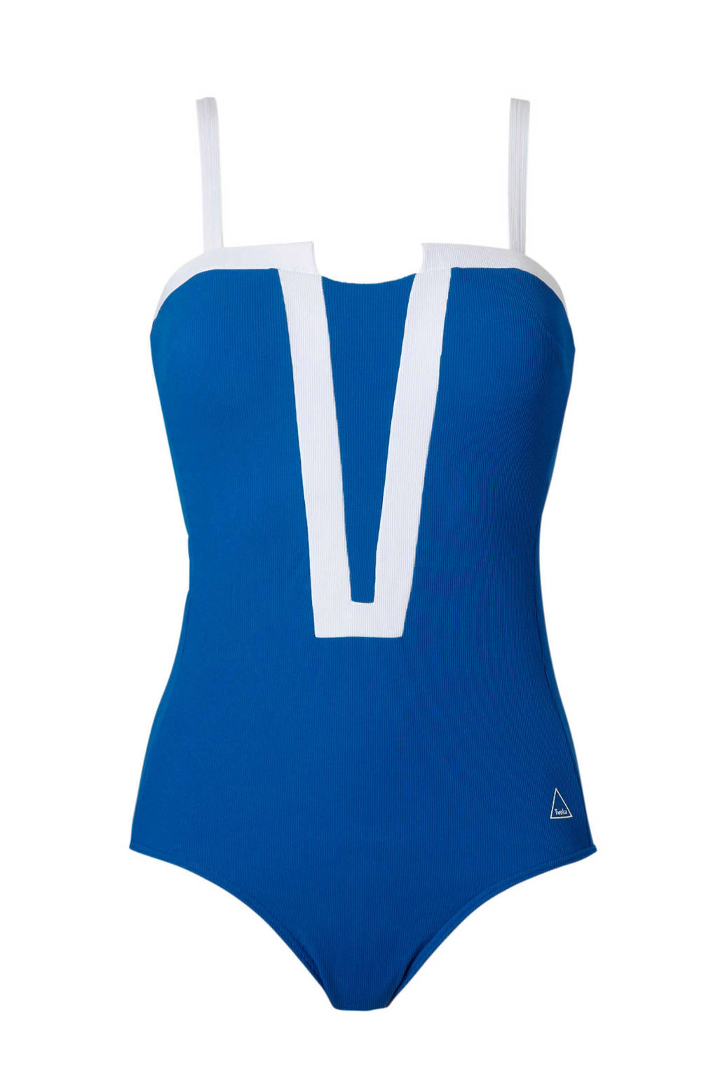 Corrigerend Badpak Softcups Blauw Met Twekastrapless R8nWP8