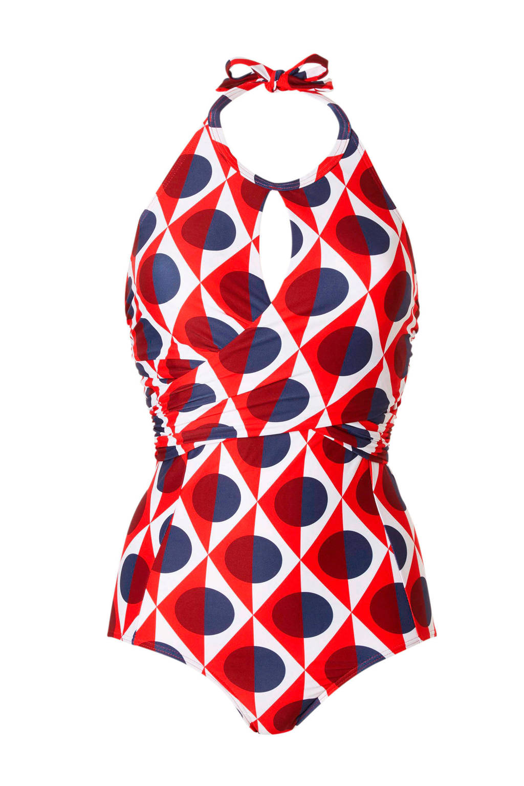 Rood Over All Print In Twekabadpak Z81q00