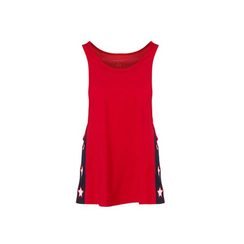 Tommy Hilfiger Sport Sporttop Rood tommy hilfiger kopen in de aanbieding