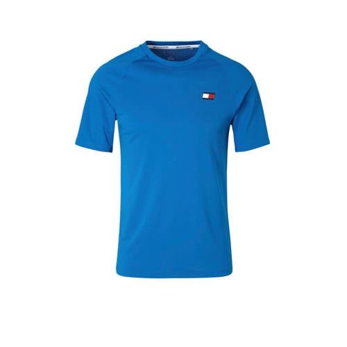 Tommy Hilfiger Sport T Shirt Blauw tommy hilfiger kopen in de aanbieding