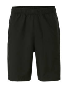 Tommy Sport sportshort met printopdruk zwart