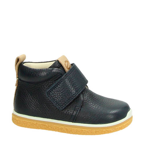 Ecco Crepetray Mini Leren Sneakers Donkerblauw ecco kopen in de aanbieding
