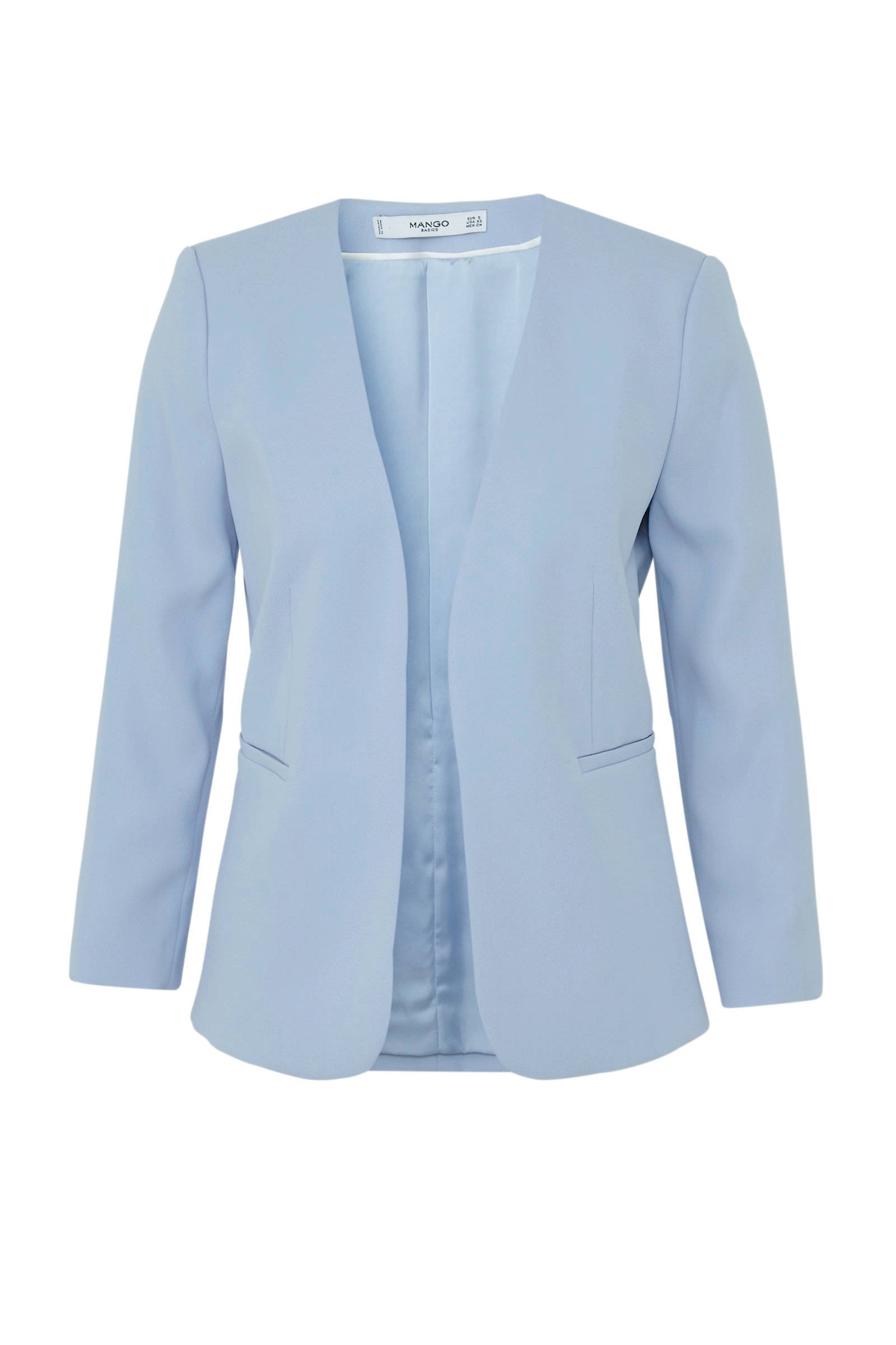 blazer lichtblauw