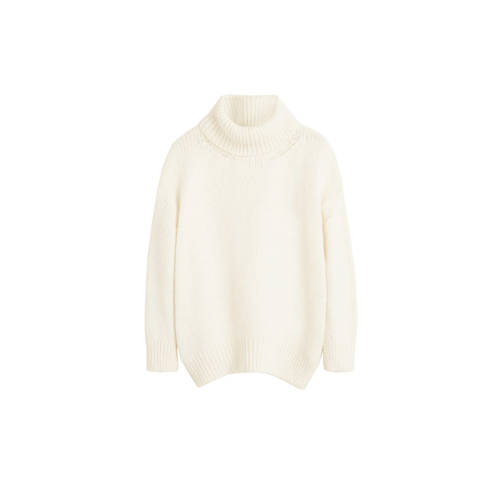 Mango Grofgebreide Trui Met Col Wit mango kopen in de aanbieding Mango Grofgebreide Trui Met Col Wit mango kopen in de aanbieding