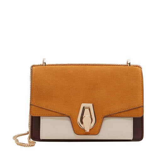 Mango Crossbody Tas Geelbruinecru mango kopen in de aanbieding Mango Crossbody Tas Geelbruinecru mango kopen in de aanbieding