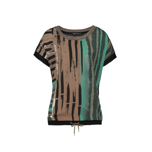 Expresso Top Bodencia Met Zijde Zwartgroen expresso kopen in de aanbieding