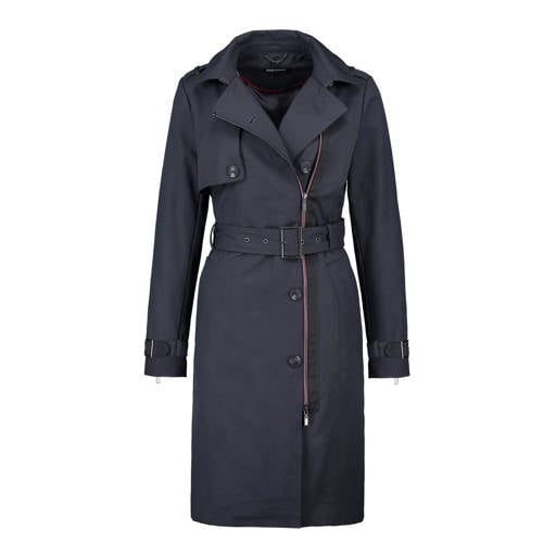 Expresso Trenchcoat Amilou Blauw expresso kopen in de aanbieding