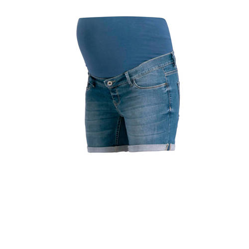 Noppies Zwangerschap Jeansshort Odeth Blauw noppies kopen in de aanbieding