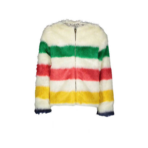 Sissyboy Sissy Boy Imitatiebont Tussenjas Met Strepen Ecru sissyboy kopen in de aanbieding Sissyboy Sissy Boy Imitatiebont Tussenjas Met Strepen Ecru sissyboy kopen in de aanbieding