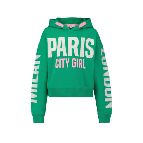 Coolcat Hoodie Met Tekst Groen coolcat kopen in de aanbieding Coolcat Hoodie Met Tekst Groen coolcat kopen in de aanbieding