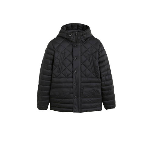 Mango Man Winterjas Zwart mango man kopen in de aanbieding