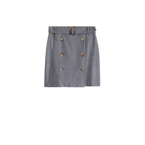 Mango Rok Grijs mango kopen in de aanbieding Mango Rok Grijs mango kopen in de aanbieding