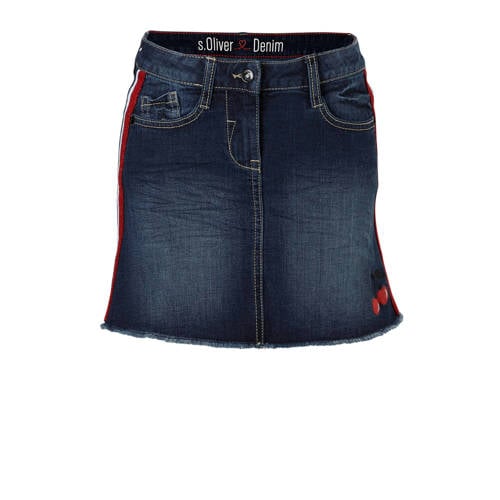 Soliver Spijkerrok Met Zijstreep soliver kopen in de aanbieding